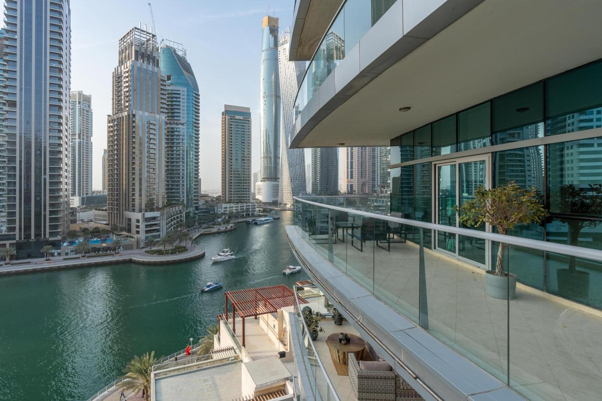 Vacay Lettings - Full Marina View 3 Bedroom Plus Maid Room دبي المظهر الخارجي الصورة